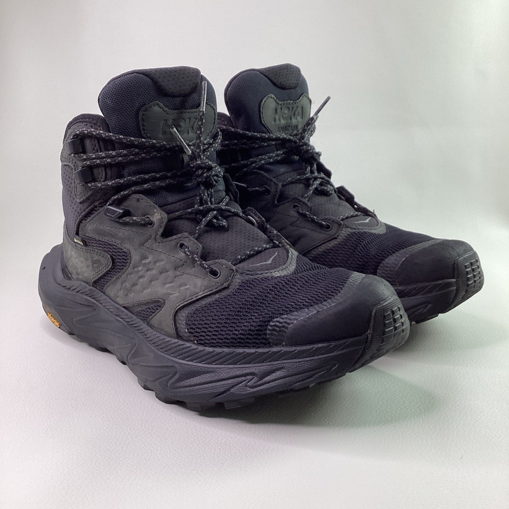 Hoka One One Anacapa 2 Mid Gore-Tex Men's 9.5 Hiking Sneakers Shoes 1141633-BBLC